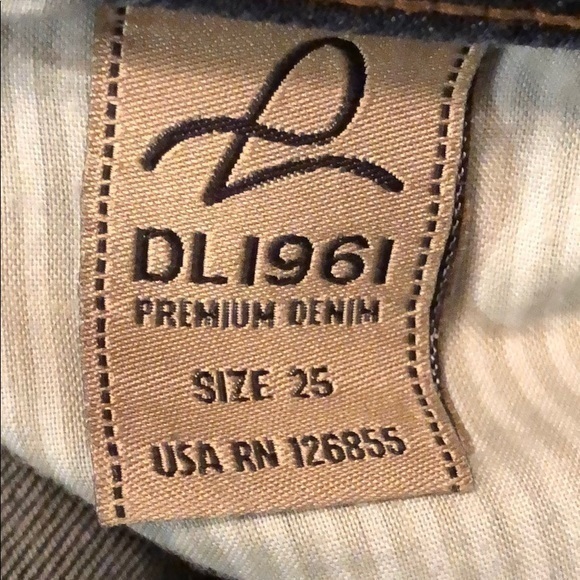 DL1961 Sally Slim Straight Jeans‎ Size 25 - Picture 7 of 7